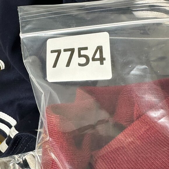 Tommy Bahama Burgundy Silk Blend Sweater Polo Large Preppy Casual Y2K - Picture 8 of 8